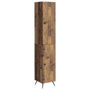 Set di armadi 2 pcs Legno antico Legno ingegnerizzato