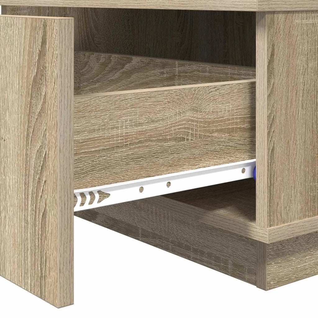 Tavolino da salotto | Tavolino da caff¨¨ | Tavolino da Soggiorno con cassetto Rovere Sonoma 95 x 55 x 31 cm