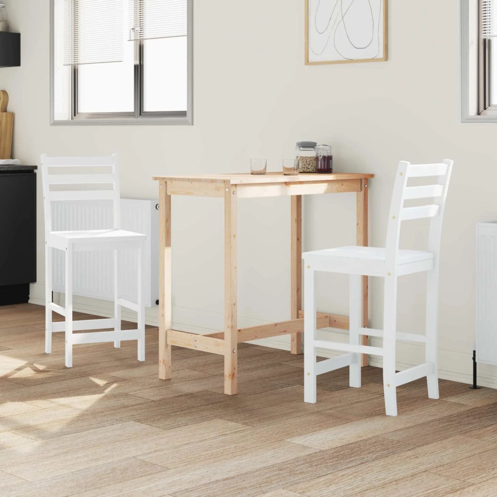 Sedie da pranzo 2 pcs Bianco 40 x 47,5 x 99,5 cm