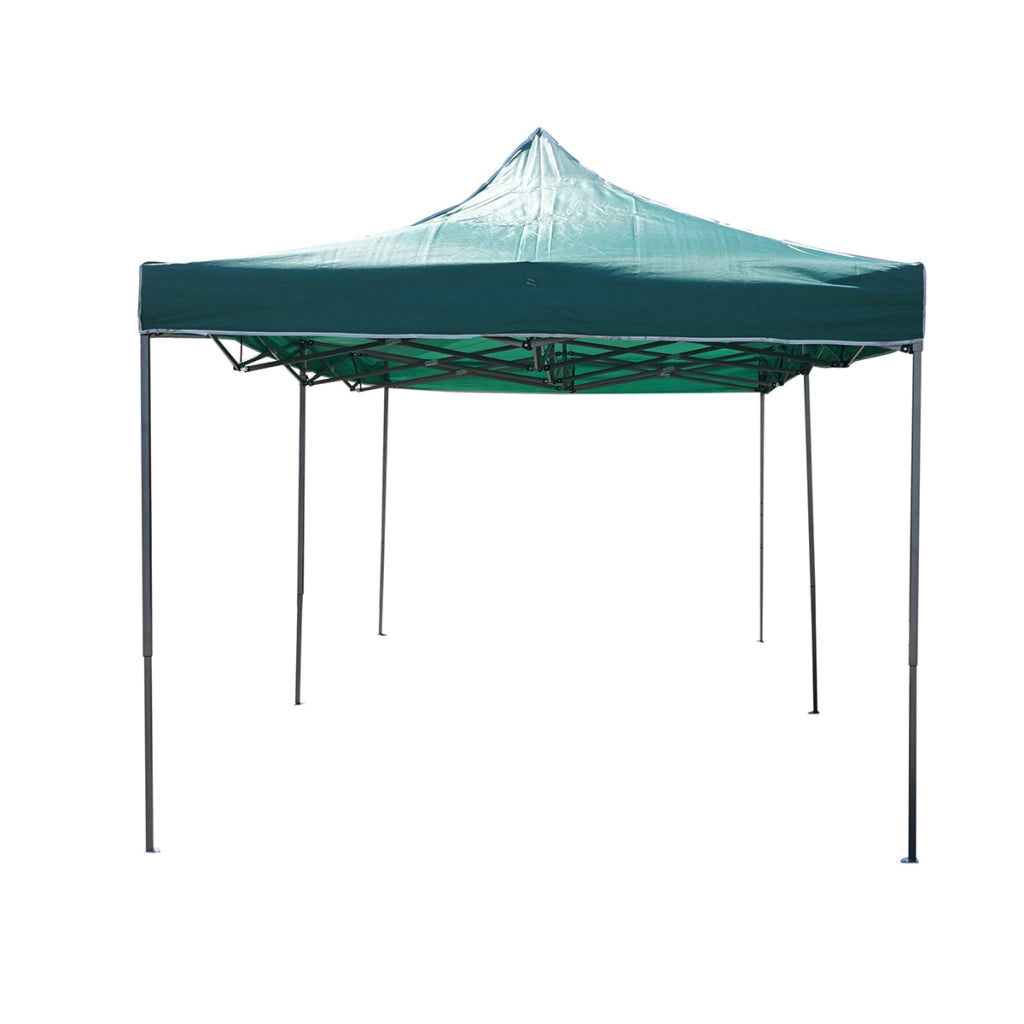 Gazebo  verde 3x6 m, altezza regolabile, pieghevole Breckner Germany