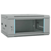 vidaXL Armadietto di rete Grigio 60 x 35 x 28 cm Acciaio