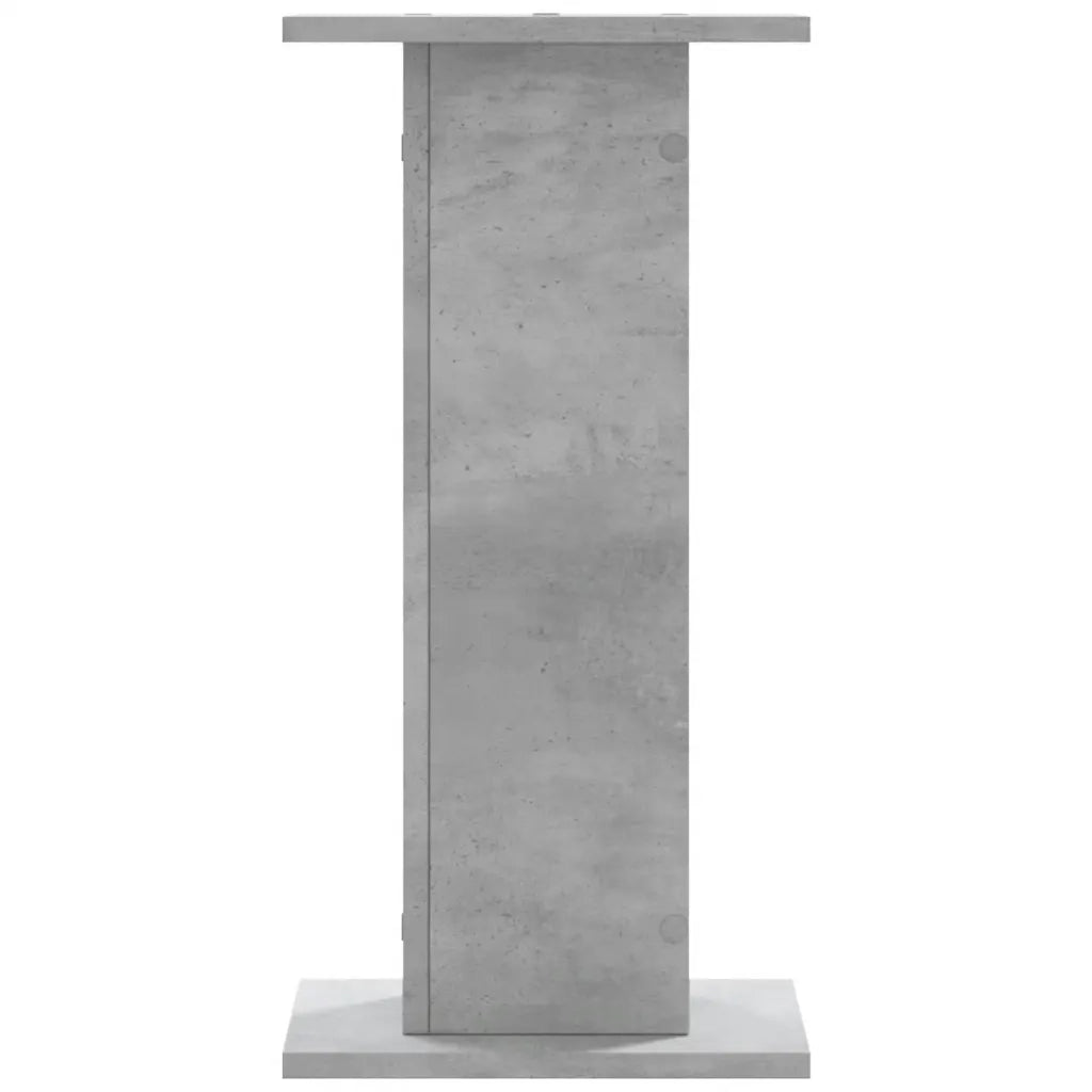 Supporti Altoparlanti 2 pz Grigio 30x30x40 cm Legno Multistrato CFW4031339