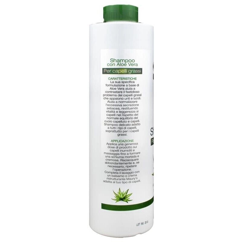KIT SET 3 PZ HYDRA VIVA SHAMPOO CAPELLI GRASSI CON ALOE VERA FORMATO 1 LT