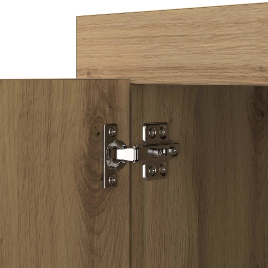 Credenza Rovere artigianale 80 x 40 x 75 cm Legno multistrato