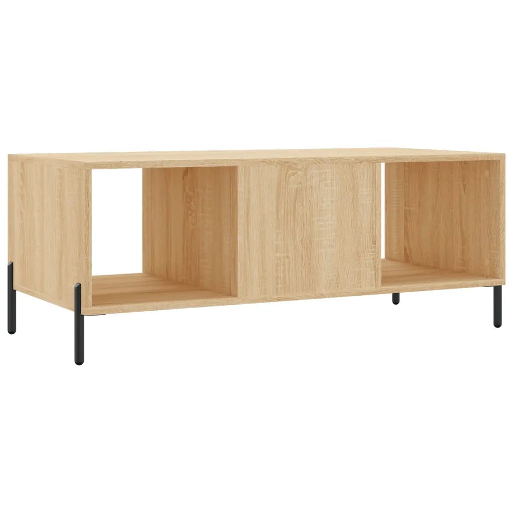 Tavolino da Salotto Rovere Sonoma 102x50x40cm Legno Multistrato