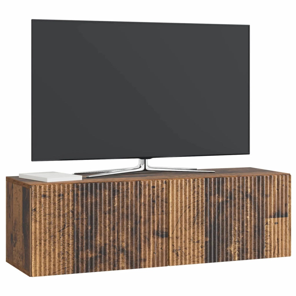 Mobile Porta TV da Muro Legno antico 98 x 31 x 30 cm 898563