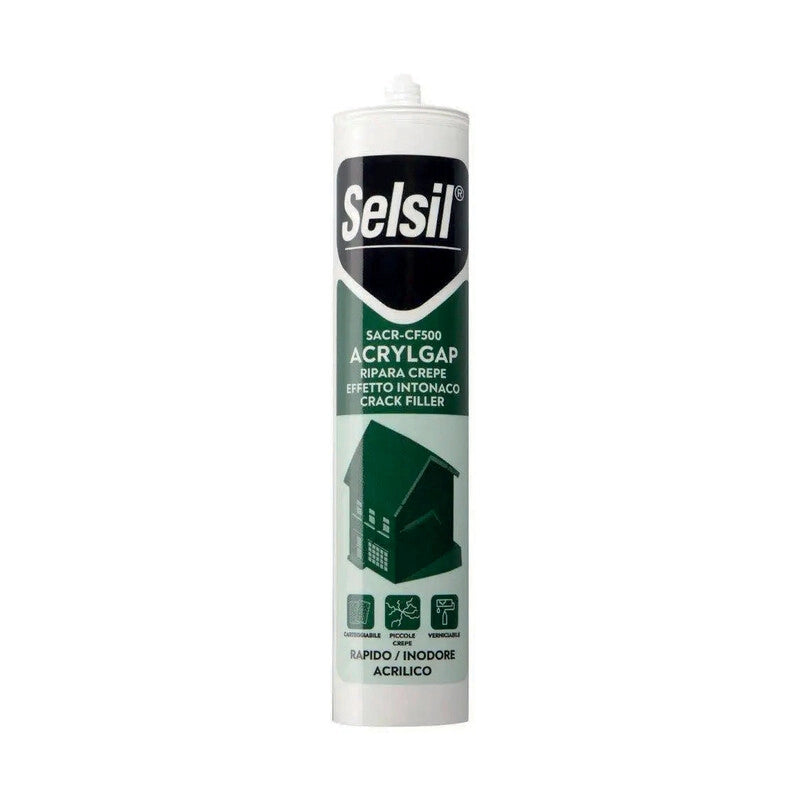 SELSIL SILICONE ACRILICO EFFETTO INTONACO 310 ML- 12,0 pz