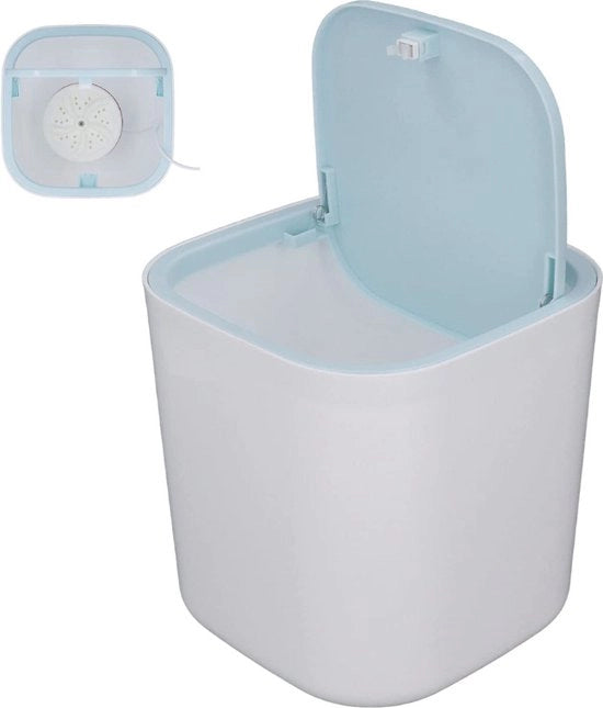 Lavatrice Portatile - 3.8L - Lavatrice Portatile con Cinghia a Pala - Tecnologia Centrifuga e Progetto di Riduzione del Rumore - Ricarica USB - 18W - Timer Intelligente - Lavatrice Mini - Calze - Intimo