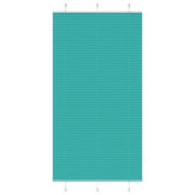 Tenda Plissettata Verde petrolio 110x200 cm Larghezza Tessuto