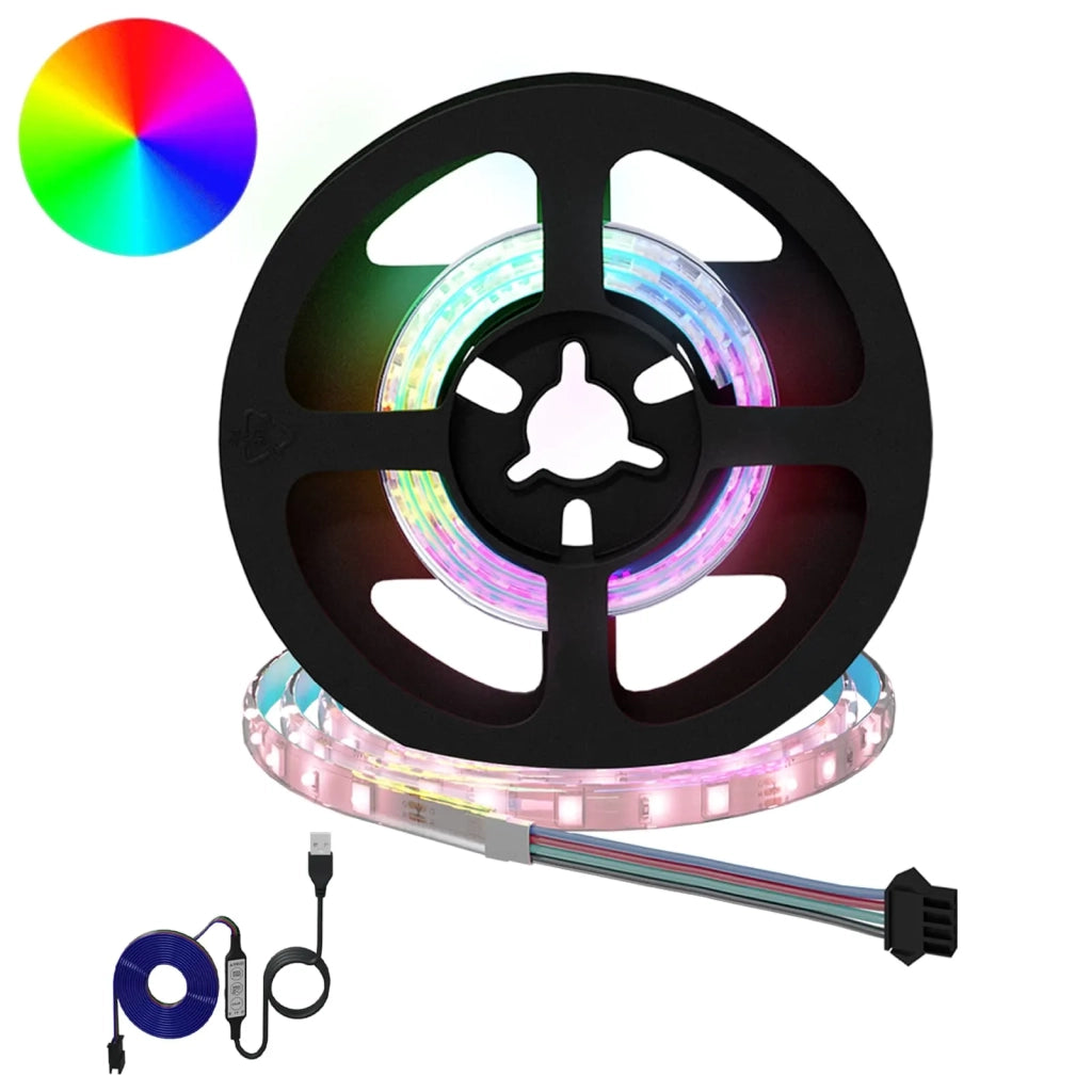 Striscia LED 2 pz Nero e trasparente 450 mm Rame e plastica CFW4228044