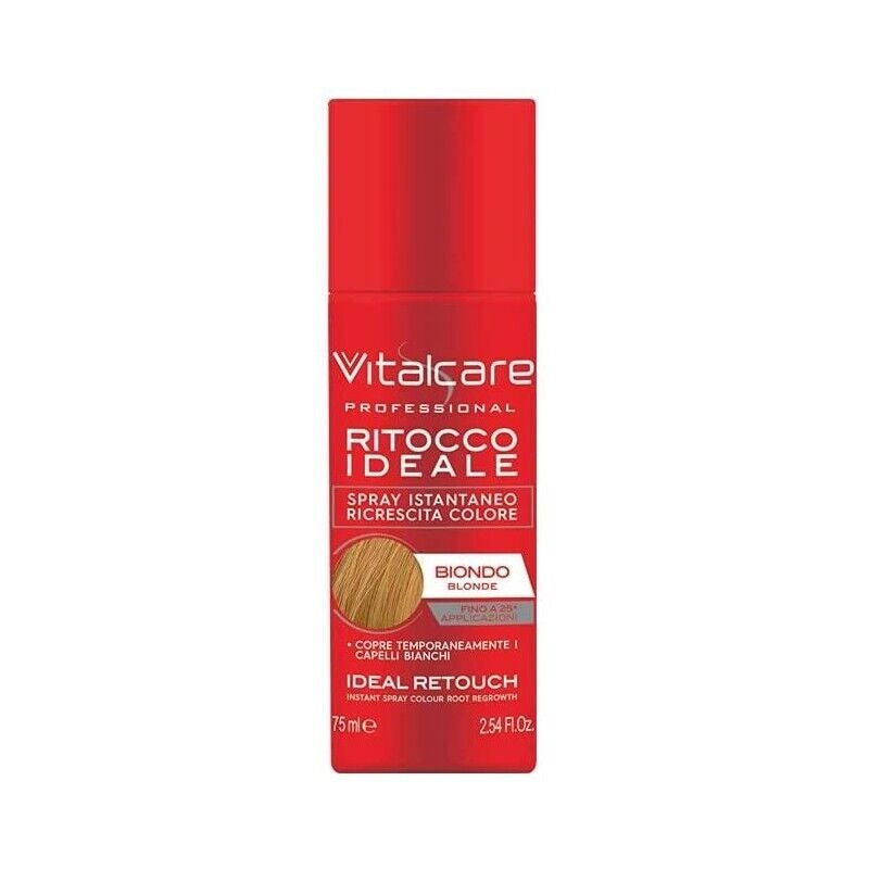 VITALCARE RITOCCO ISTANTANEO PER RICRESCITA DA 75ML COLORE BIONDO