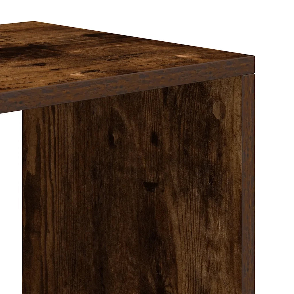 Libreria Rovere Fumo 66x31x112 cm in Legno Multistrato 860305