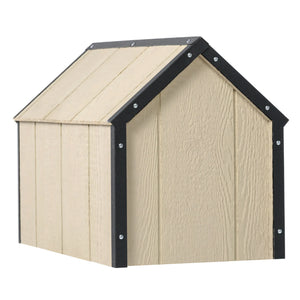 Cuccia per cani in legno LP SmartSide - 48 x 74 x H58 cm, Taglia S - TIMBELA M970-1