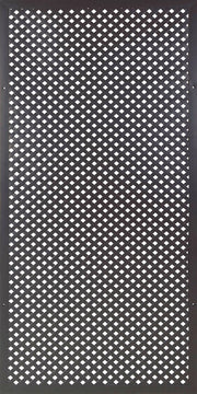 Set 2 Pezzi Traliccio Fisso Privacy con Cornice Verdemax 180x90 cm in Metallo Antracite