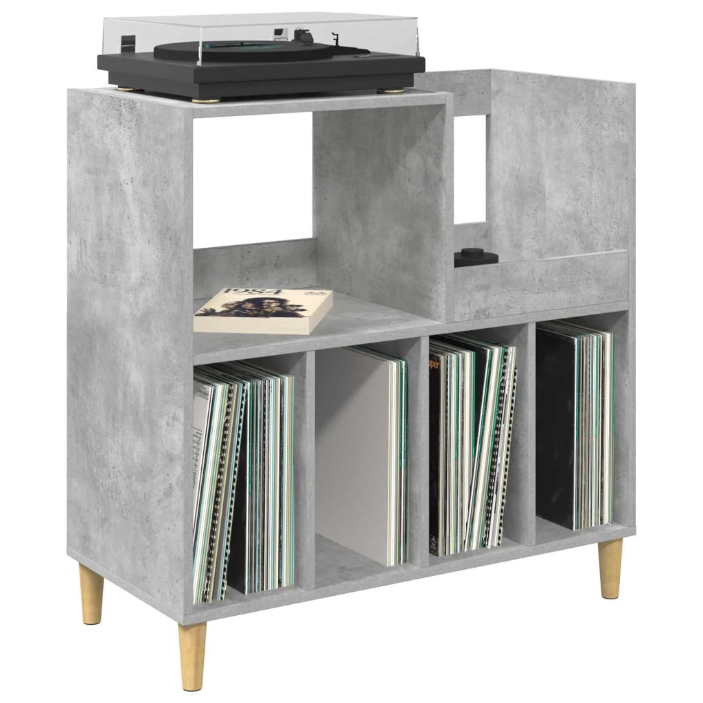 Supporto per giradischi Grigio Cemento 82 x 39,5 x 82,5 cm 8012885