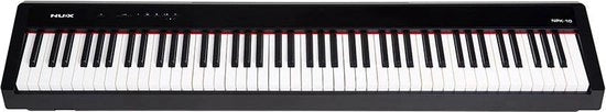 Pianoforte digitale - 88 tasti pesati - Meccanismo a martelletti - Nero