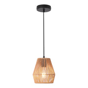 Lampadario a sospensione in corda intrecciata Liverpool 160 x 18 cm beige lux.pro 03_0007476