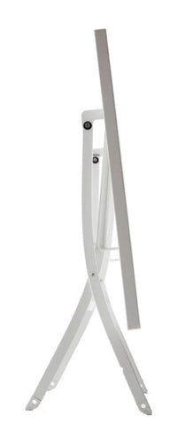 Tavolo da Giardino Pieghevole 160x80x75 cm in Acciaio RD Italia Hermes 160 Bianco