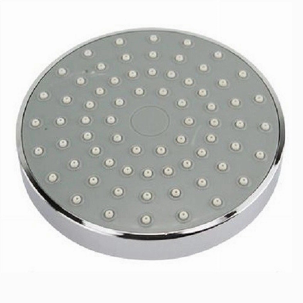 Trade Shop - Soffione Doccia Rotondo Diametro 10 Cm Ugelli Fori Bagno Miscelatore 59163 -