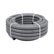 Tubo PVC flessibile semirigido grigio CEPEX - Tubo Pvc Flessibile Semirigido Grigio Cepex Rotolo Da 25 Mt -  63 Mm