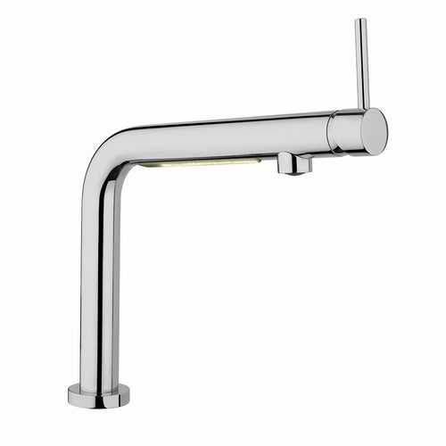 MISCELATORE MONOCOMANDO LAVELLO CON LUCE LED ARGENTINA- Cromo- ARGO- pezzi 1