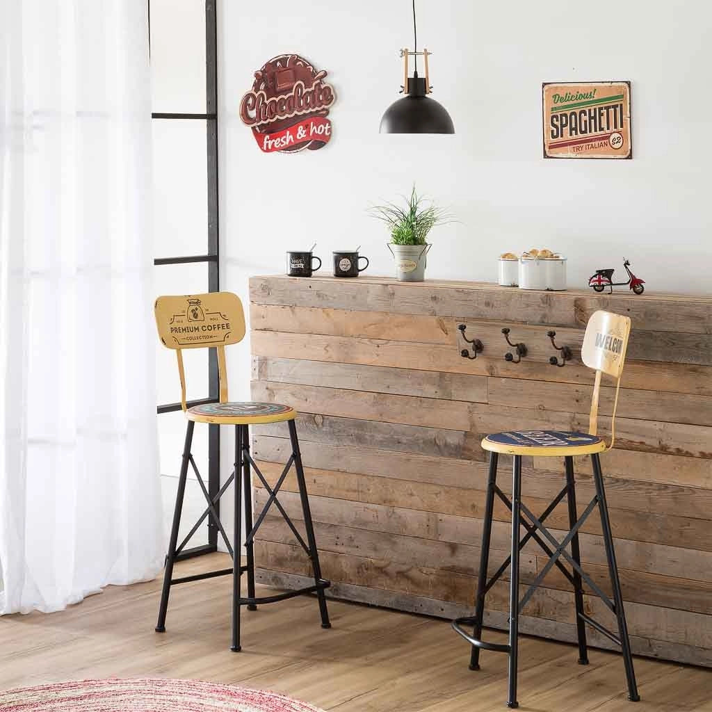 Piatto decorativo da parete in metallo 33x25x0,06h