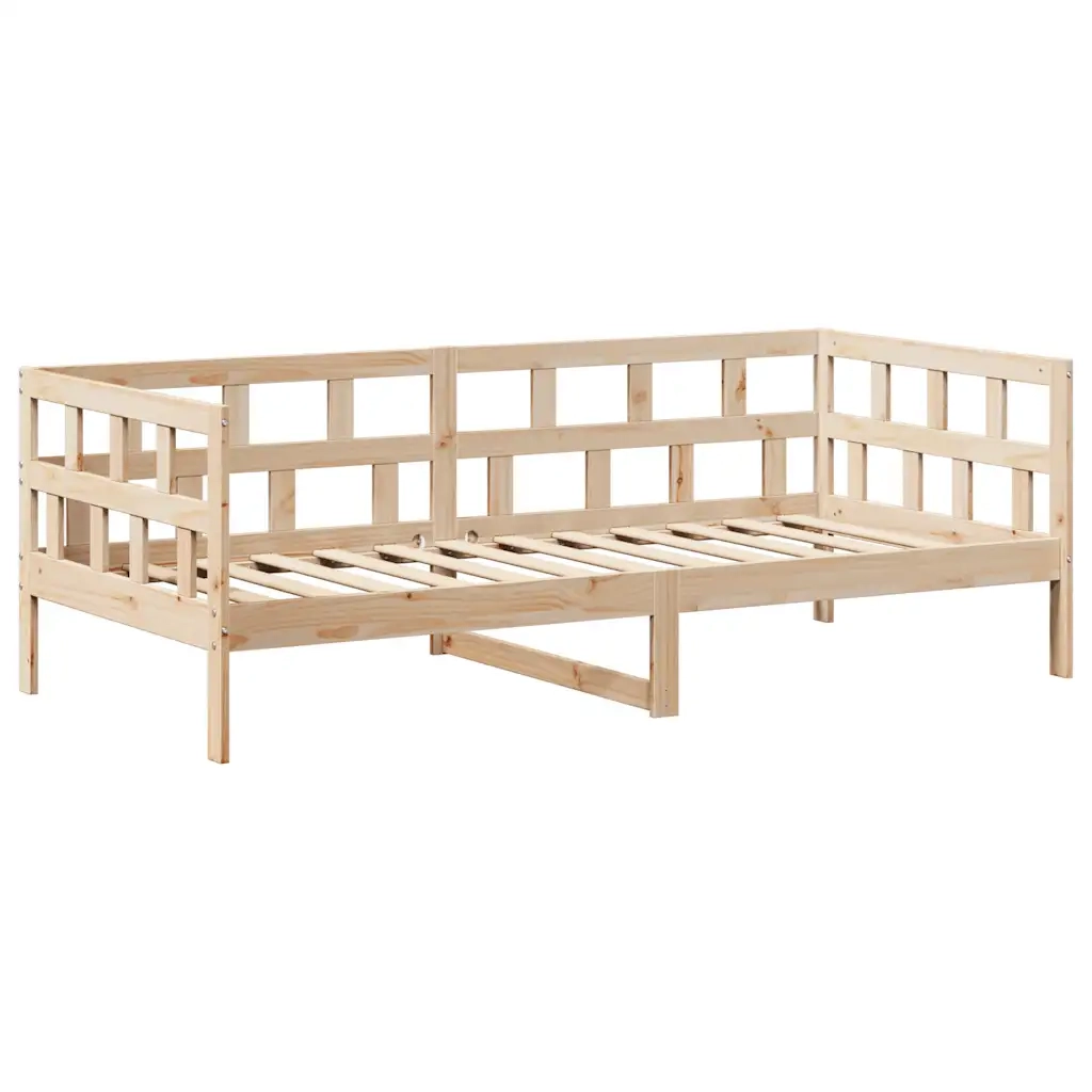 Dormeuse con Tetto 80x200 cm in Legno Massello di Pino