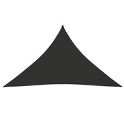 Parasole a Vela Oxford Triangolare 5x5x6 m Antracite 135128