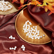 Pietre d'occhio naturale - Collezione di perle - 120 pezzi - Beige - Collane e bracciali - Materiali per la creatività