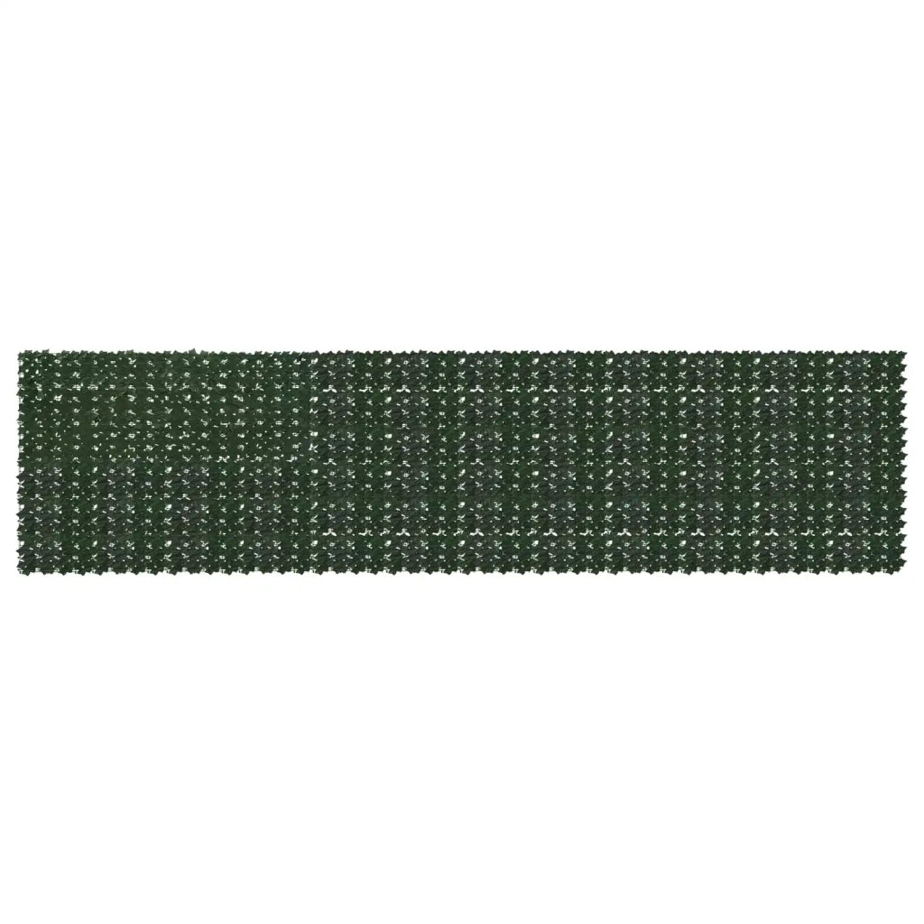 Schermo per balcone con foglie Verde Scuro 600 x 150 cm