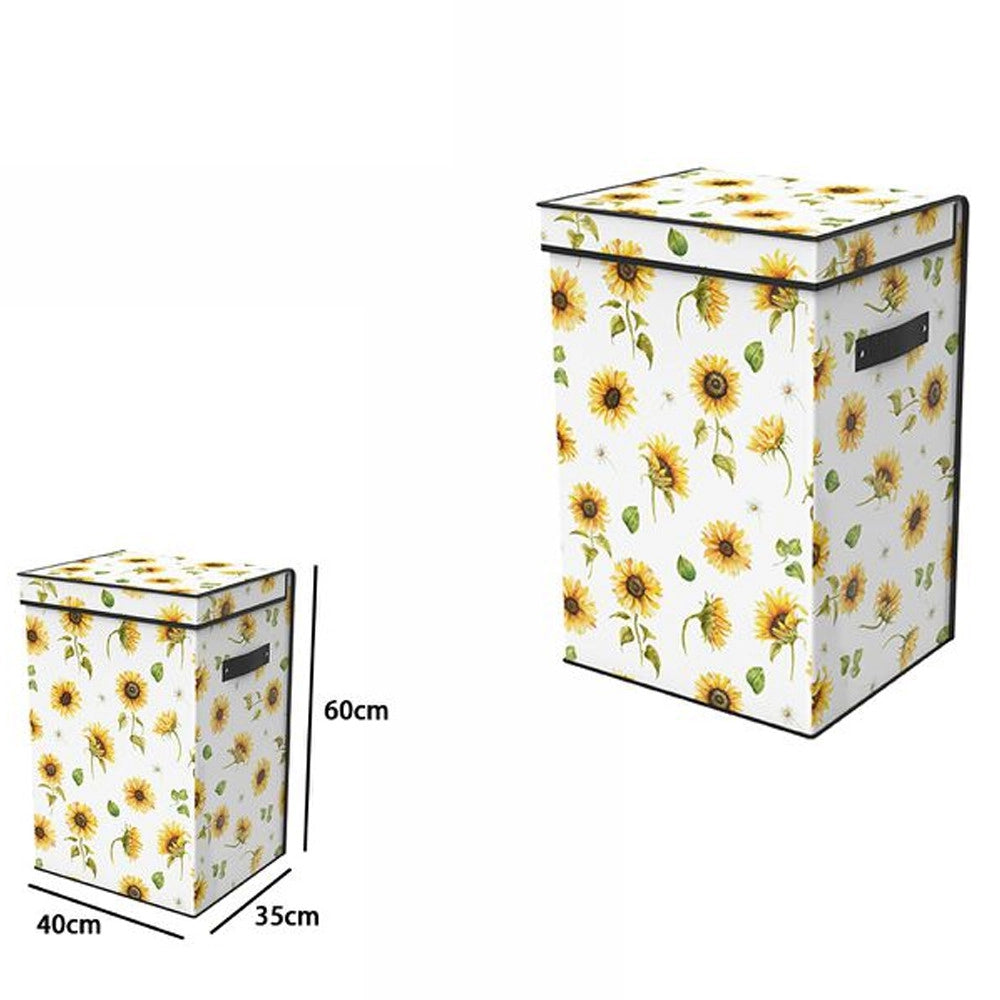 Trade Shop - Box Scatola Salvaspazio Armadio Contenitore Porta Oggetti Organizer 40x35x60 Cm -