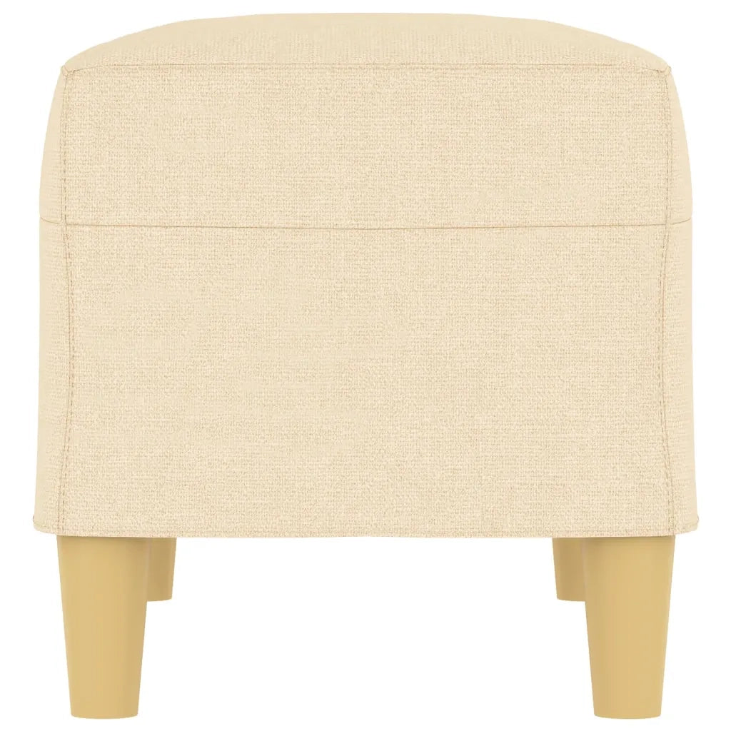 Panca crema 70x35x41 cm in Tessuto cod mxl 60314