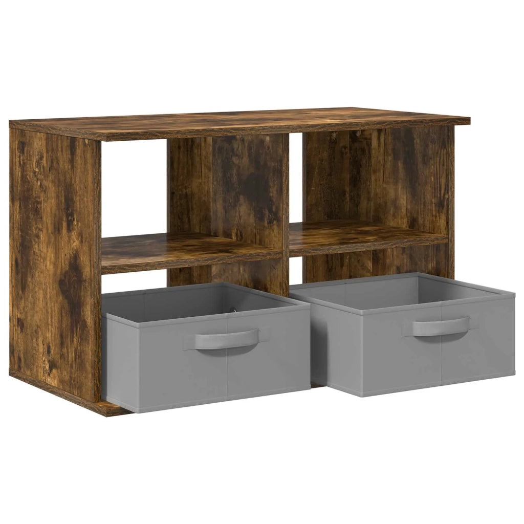 Supporto TV con cassetto Rovere fumé 79 x 40 x 48 cm 8000464