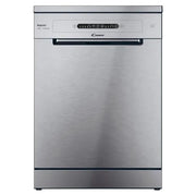 Candy lavastoviglie libera installazione 13 coperti, CF 3C7L0S RapidÓ, classe C, 47 dB, Wi-Fi, motore inverter, argento, 60 cm