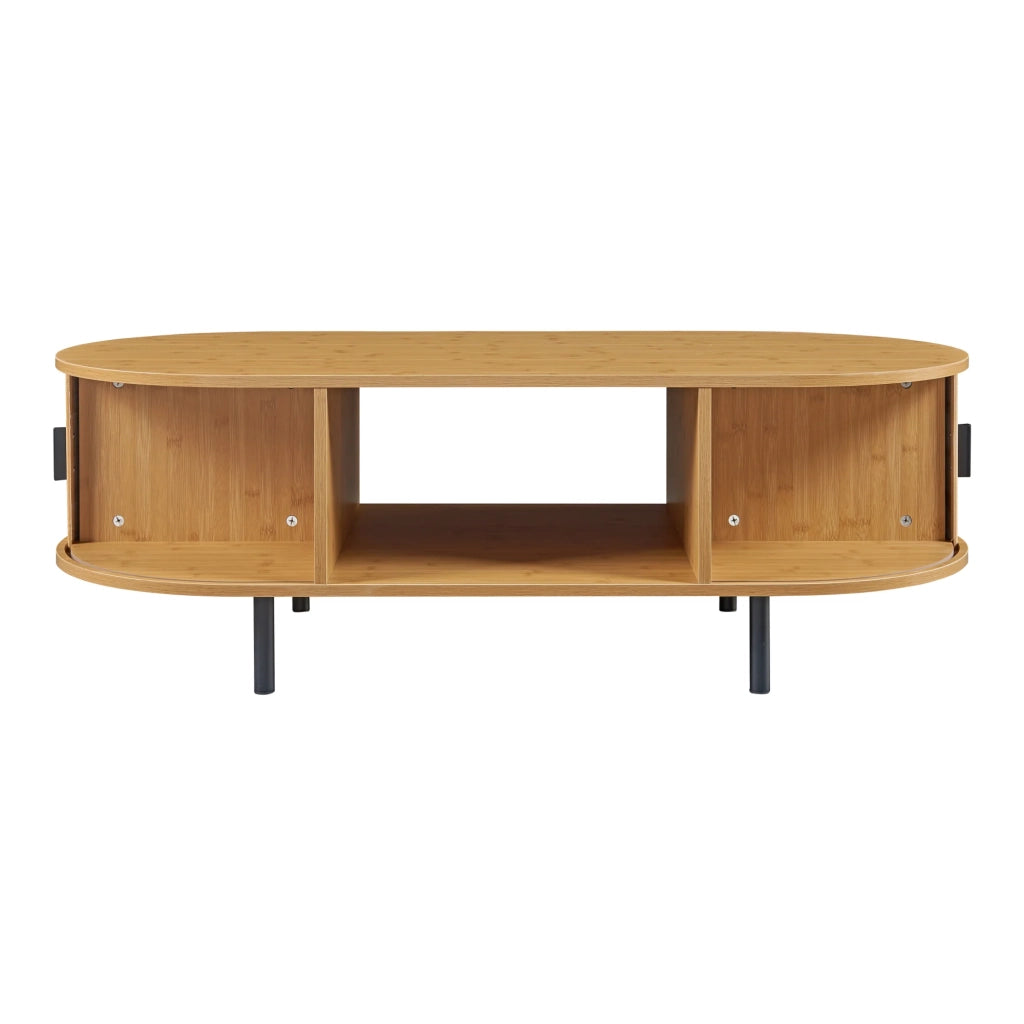 Tavolino/consolle 120 x 55 x 40 cm bambù naturale 03_0010865