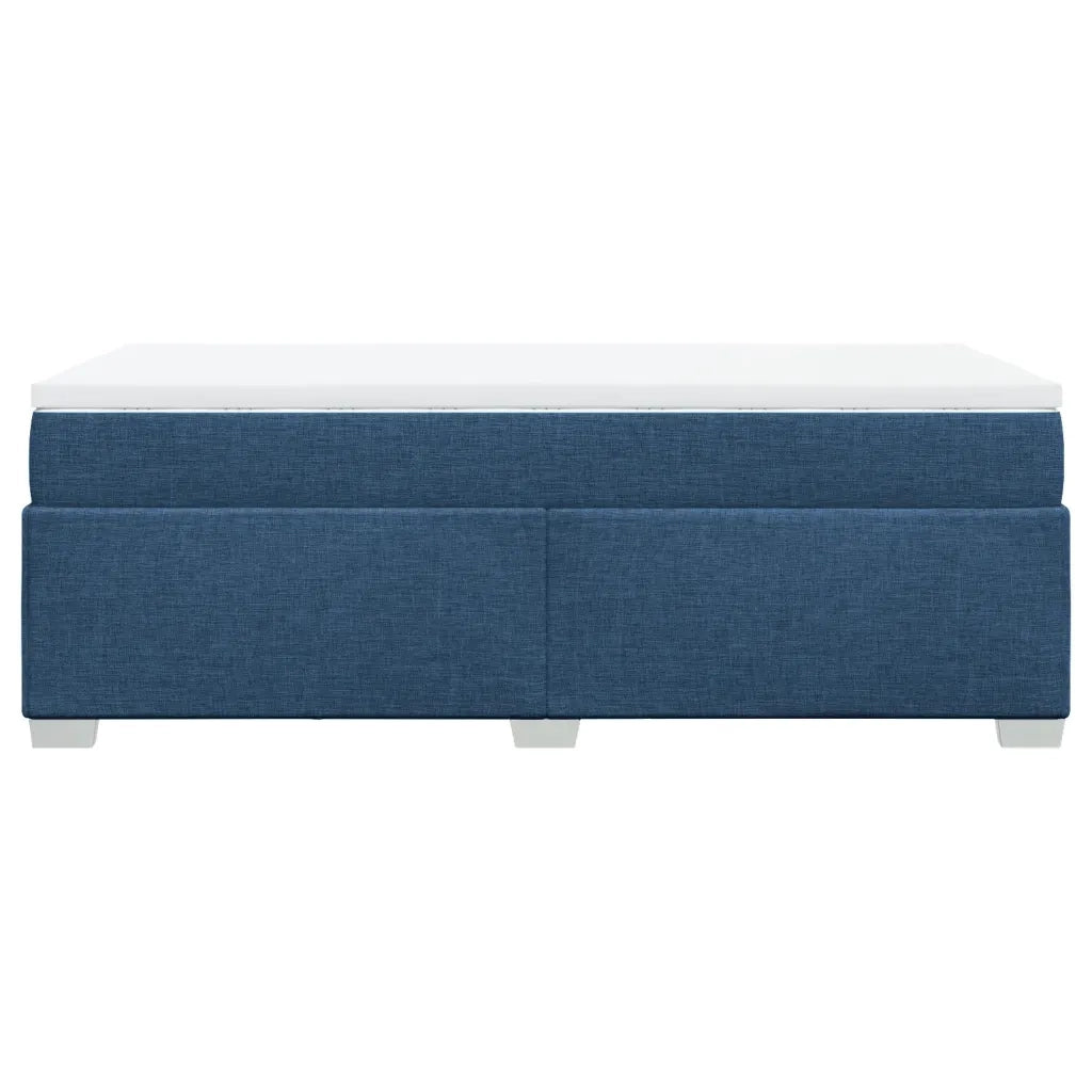 Giroletto a Molle con Materasso Blu 100x200 cm in Tessuto 3285115