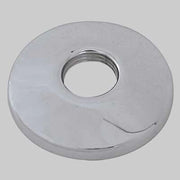 ROSONE FILETTATO IN OTTONE CROMATO  1/2 Ø esterno mm 65     MADE IN ITALY