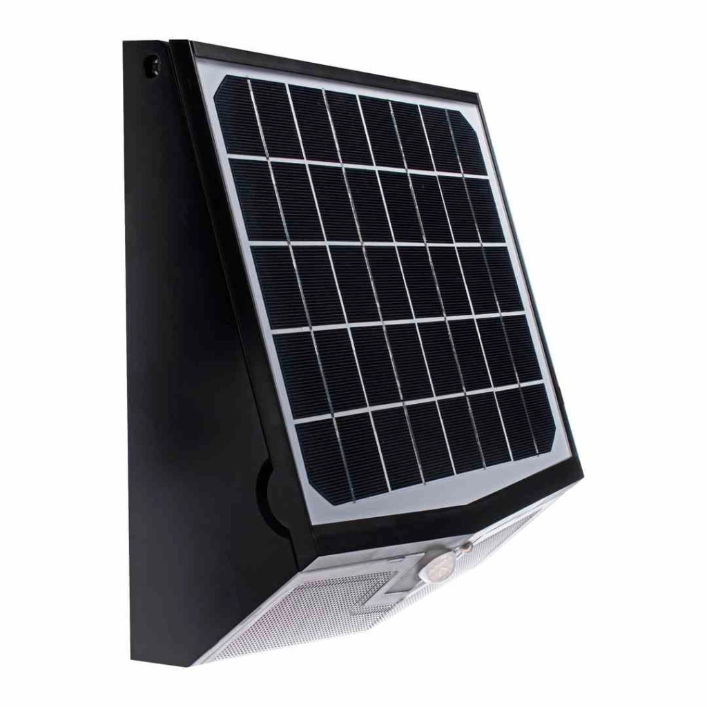 Applique esterna solare LED 15W IP65 nera Eko-Light EKO2004