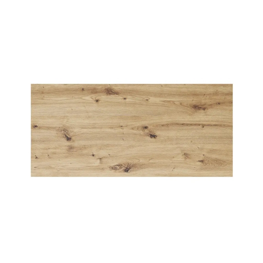 Piano per mobile sottolavabo BRAZZA – 100 cm – Rovere chiaro – Spessore 2,5 cm – Da appoggio