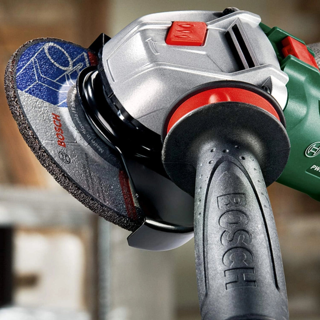 Bosch Smerigliatrice angolare PWS 850-125, 850 W, diametro disco: 125 mm, in SystemBox, taglia M