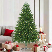 Albero di Natale con 300 LED con supporto Verde 180 cm PE 3396327