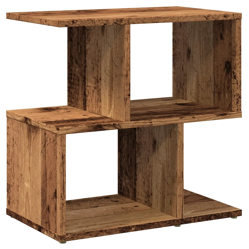 Comodini 2 pz in Legno Vecchio 50x30x51,5 cm Legno Multistrato