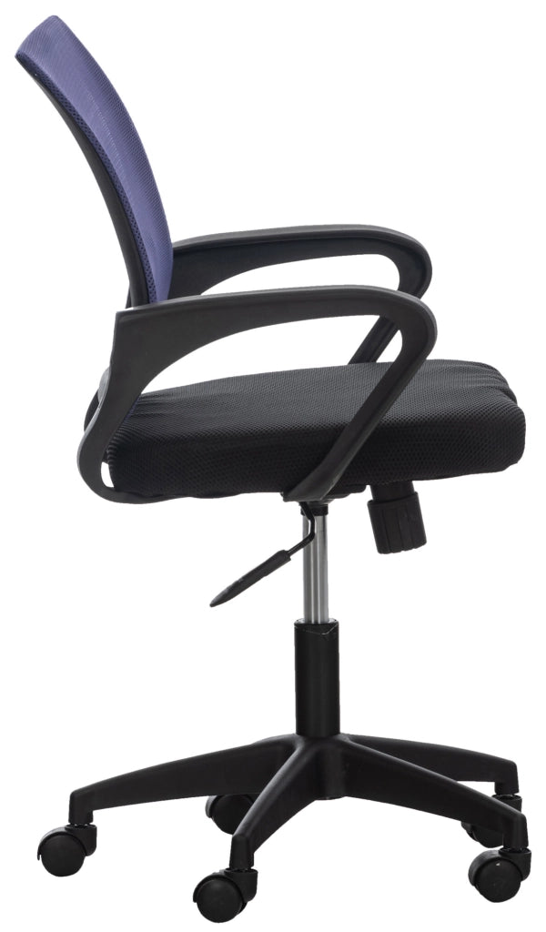 Sedia da ufficio Auburn con ruote viola