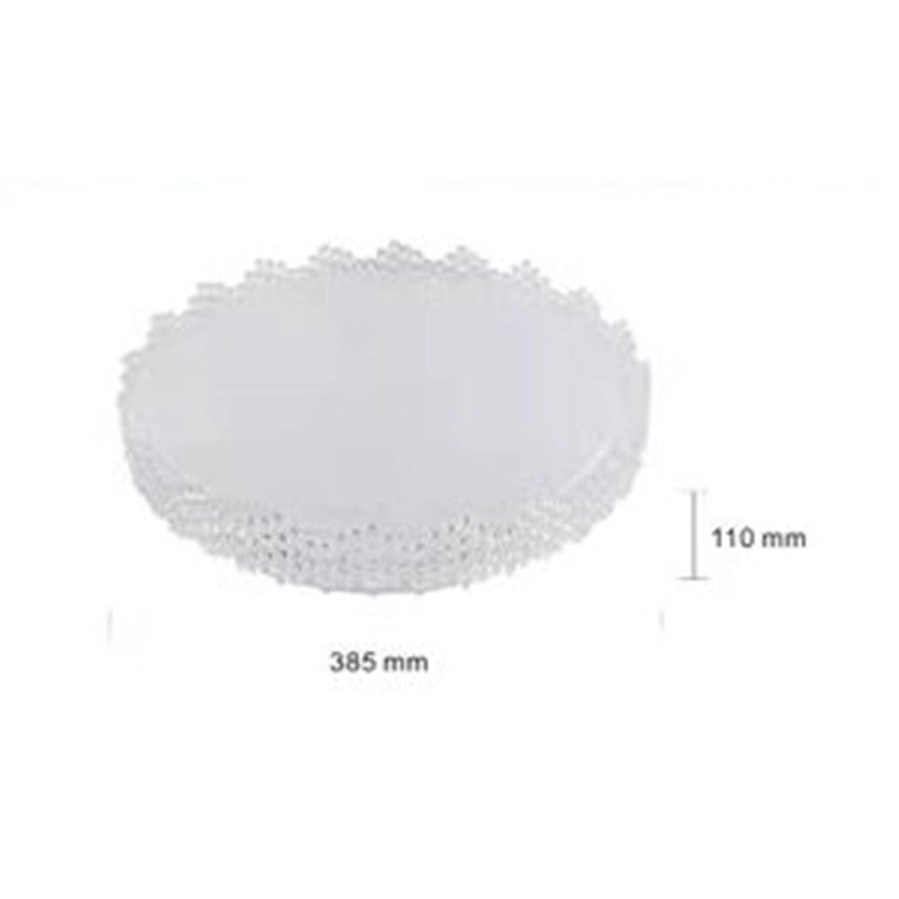 Trade Shop - Plafoniera Da Soffitto Interno 45w Bordo Seghettato Luce Fredda Fst-40a25534 38.5cm -