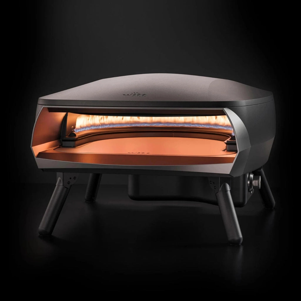 Witt ETNA FERMO Forno Pizza Nero. IN REGALO CARRELLO PORTA FORNO