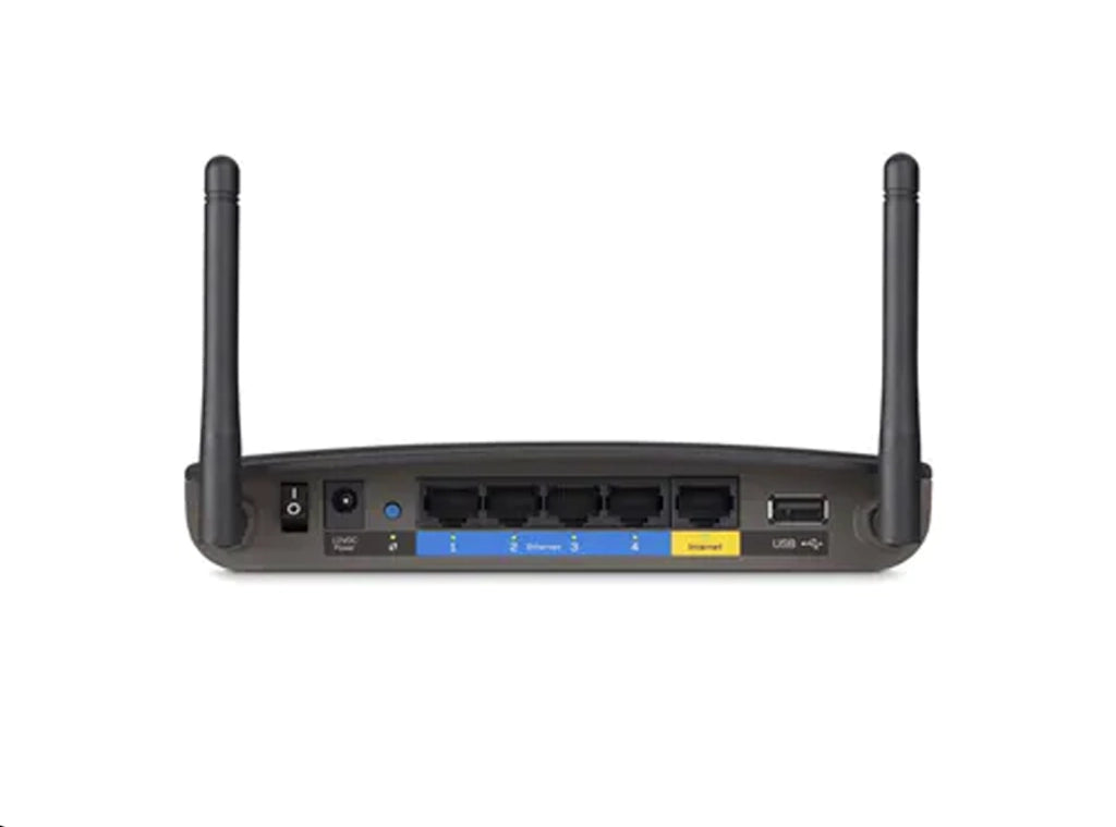 Router Linksys EA6100 Router Wi-Fi AC1200 Dual-Band Smart Wi-Fi App per Controllo Rete Porta USB 2.0 Fast Ethernet Configurazione Rapida