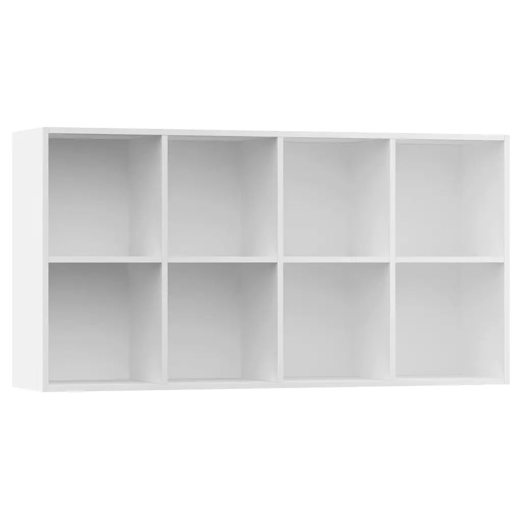 Libreria/Credenza Bianca 66x30x130 cm in Legno Multistrato 800153