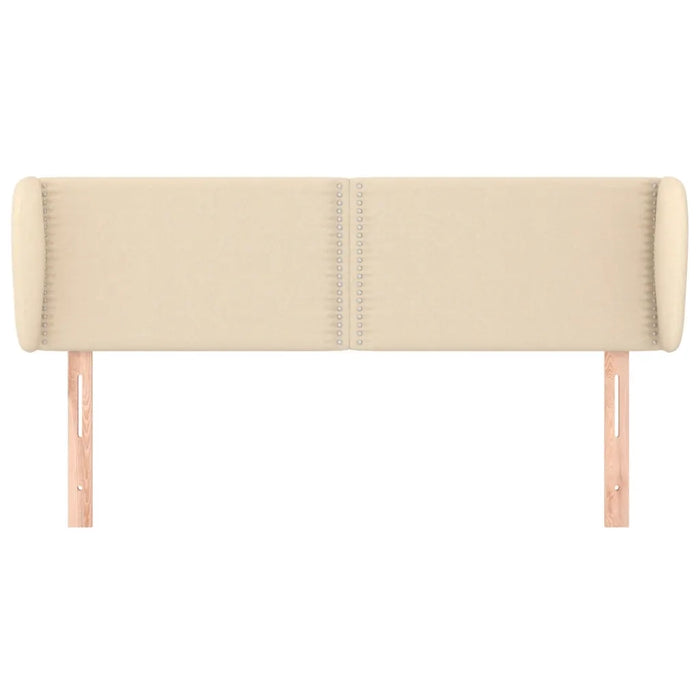 Testiera ad Orecchio Crema 147x23x78/88 cm in Tessuto 3117007
