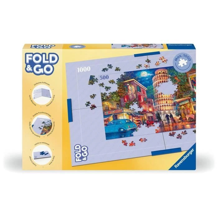 Puzzle board - RAVENSBURGER - 17971 - Pieghevole - Per 1000 pezzi - Clip di fissaggio