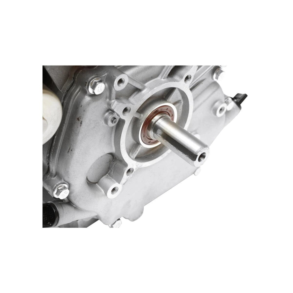 Motore a Scoppio 9 CV 242cc, Motore a Benzina 4 Tempi con Albero Ø 25 mm, Avviamento Elettrico e Avviamento Strappo bateria 12V/17Ah inclusa Breckner Germany